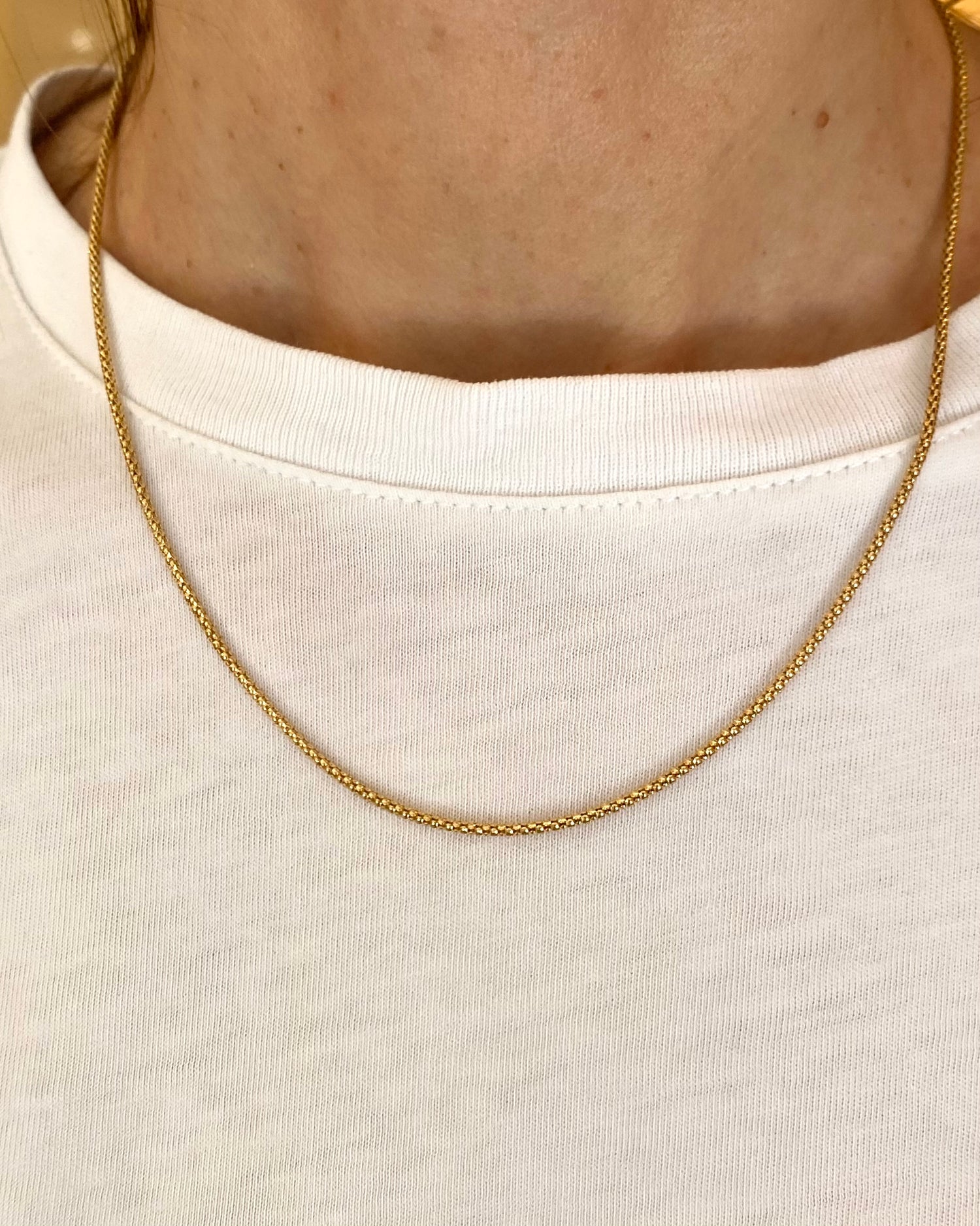 18-Carat Yellow Gold Chain "Lauranne"