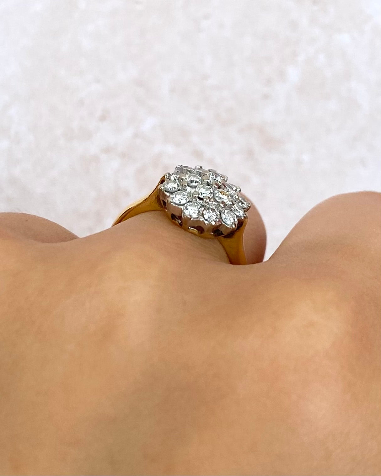 Marguerite Diamond Ring 0.95 Carat "Dina"