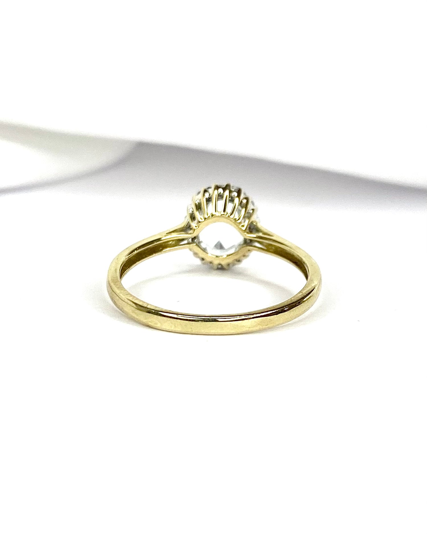 Marguerite Aquamarine 1.05 Carat &amp; Diamonds "Safora" Ring
