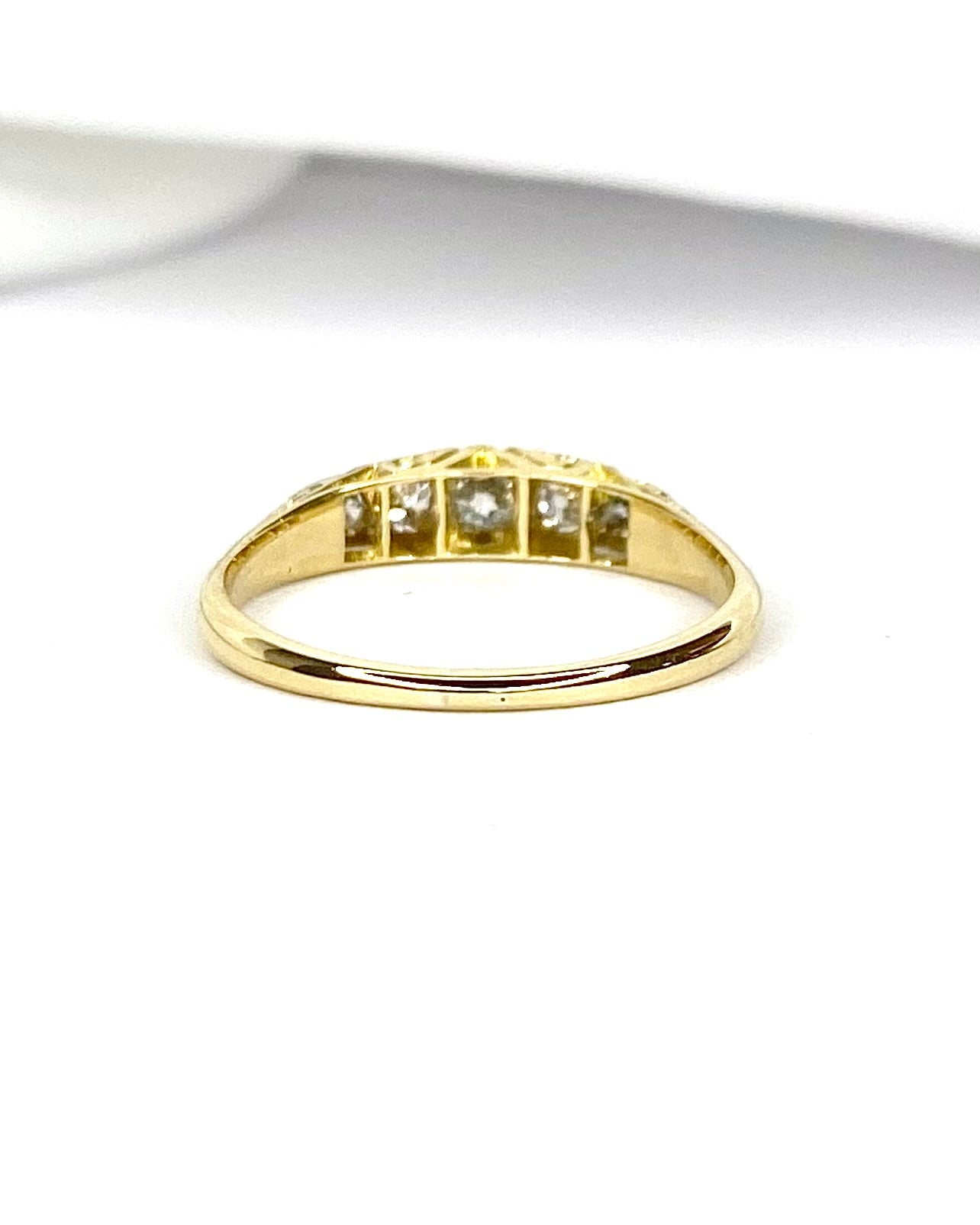Bague Rivière Diamants 0.33 carat "Rahma"