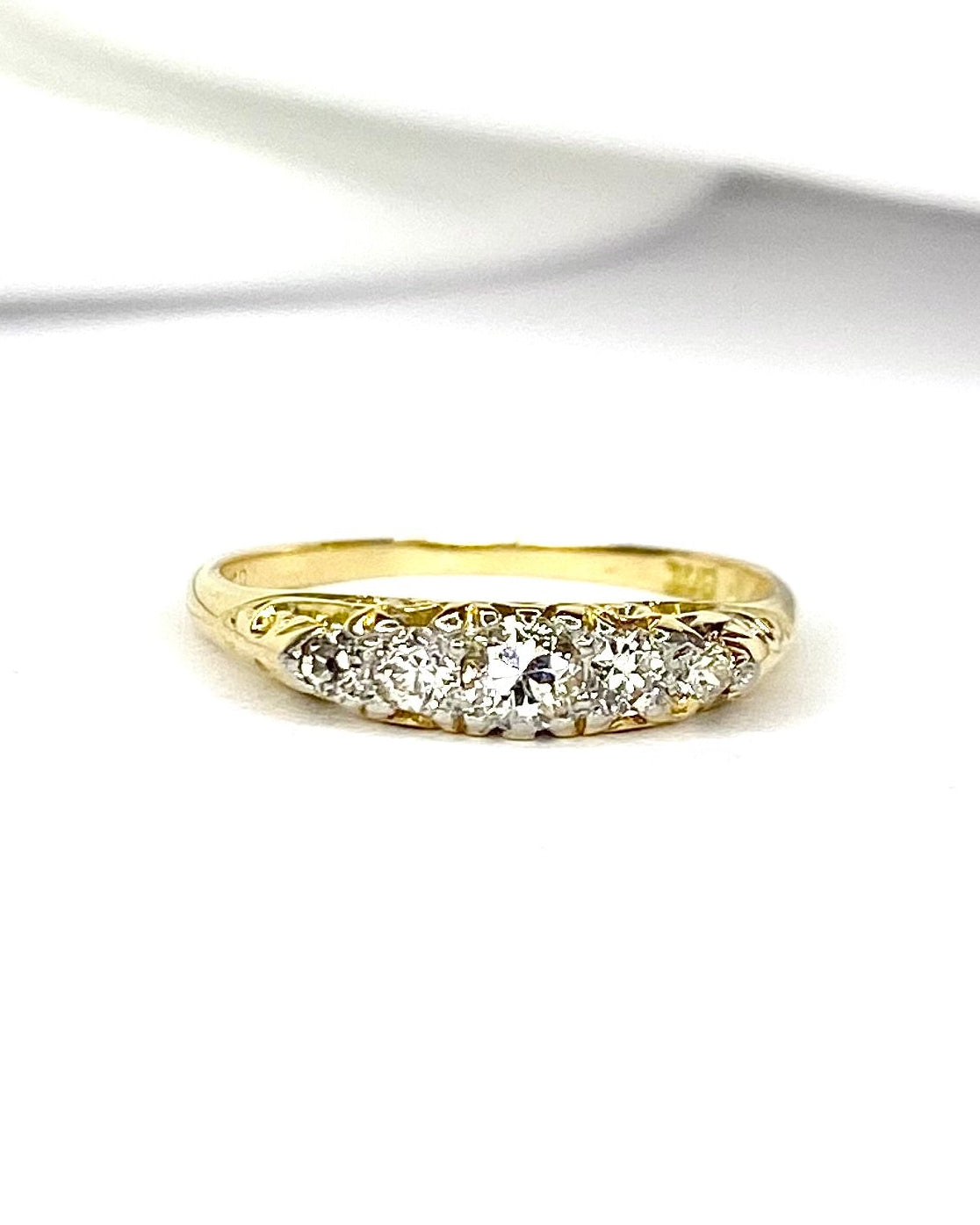 Bague Rivière Diamants 0.33 carat "Rahma"