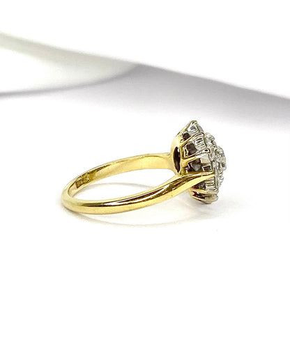 Marguerite Diamond Ring 0.95 Carat "Dina"