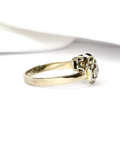Art Deco Diamond Ring 0.32 carat "Alina"