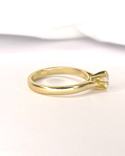 Anillo solitario de diamante 0,44 quilates "Billie"