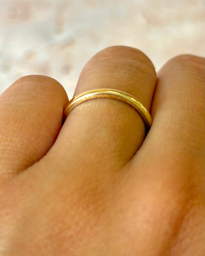 18-carat Yellow Gold Wedding Band 1.8 mm "Aloys"
