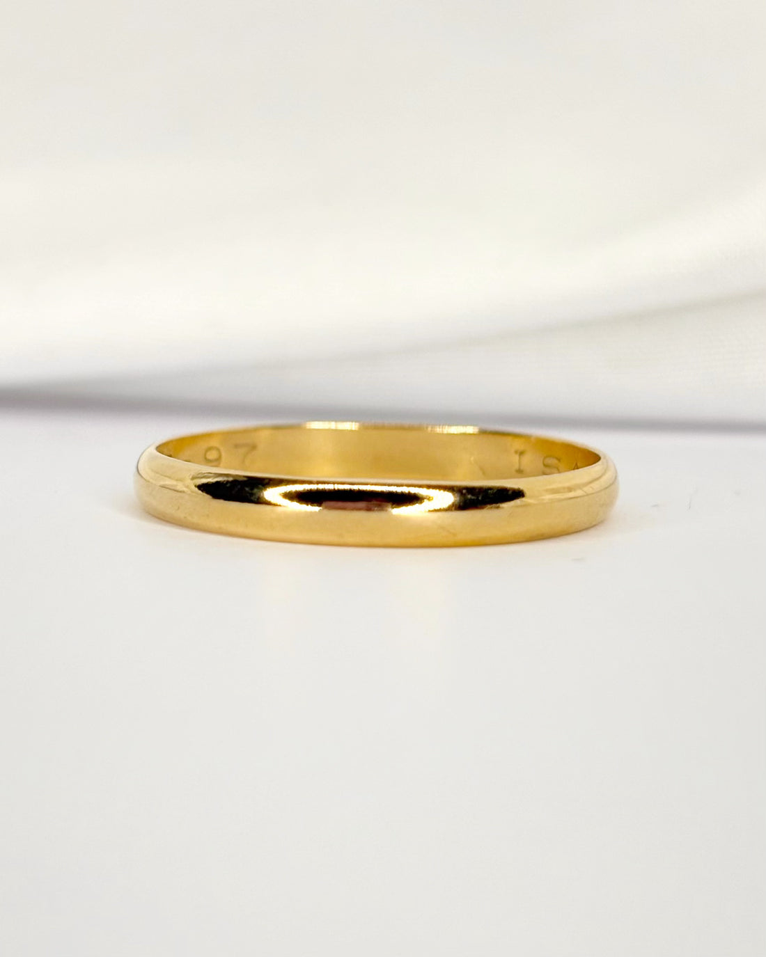 Alliance Or Jaune 18 carats 2.7 mm "Nelly"