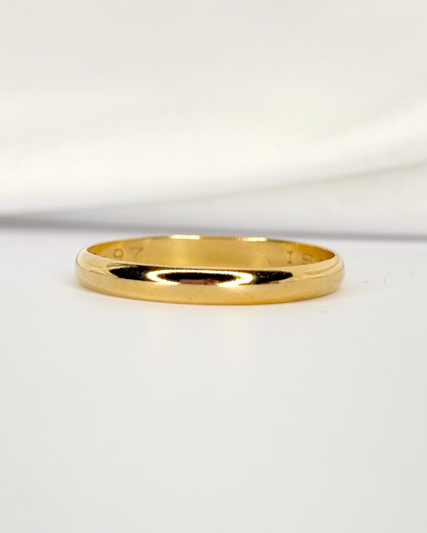 Alliance Or Jaune 18 carats 2.7 mm "Nelly"