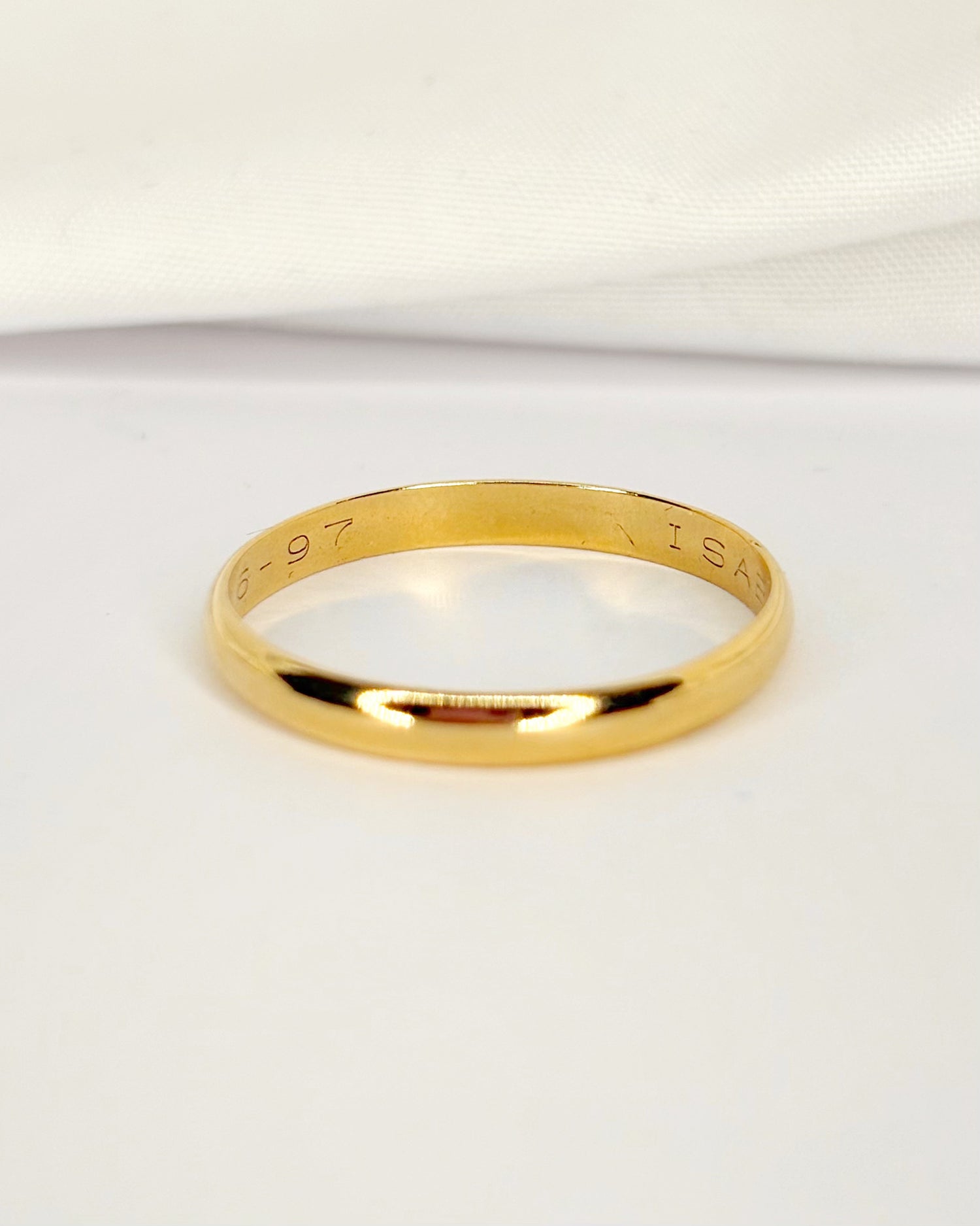 Alliance Or Jaune 18 carats 2.7 mm "Nelly"