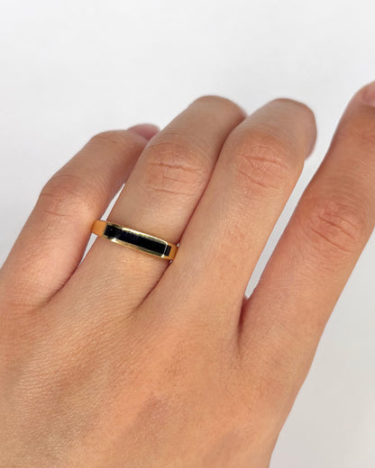 Sello de Oro Amarillo de 18 quilates "Manel"