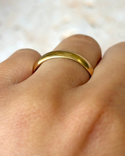 Alliance Or Jaune 18 carats 4.3 mm "Claudine"