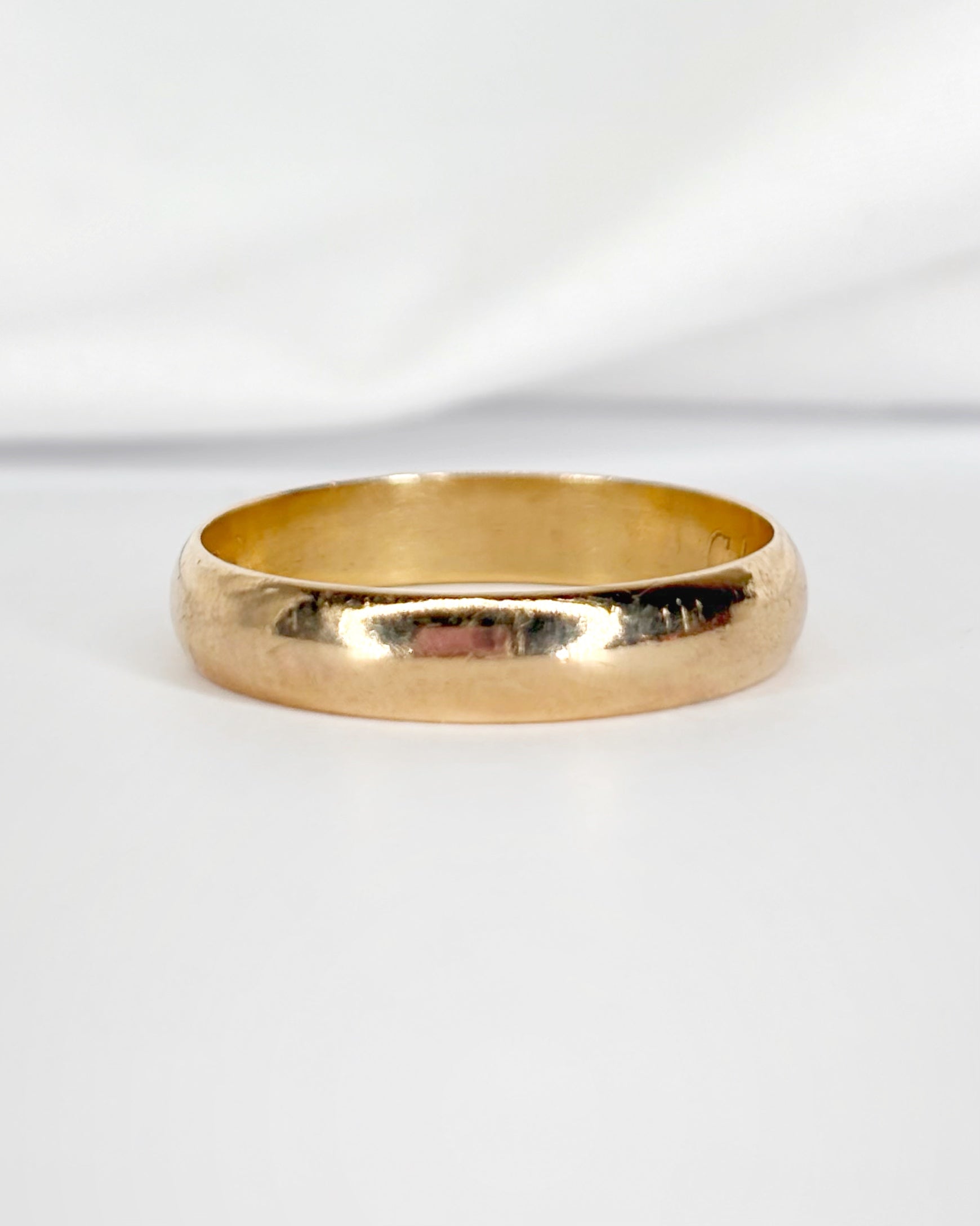 Alliance Or Jaune 18 carats 4.3 mm "Claudine"