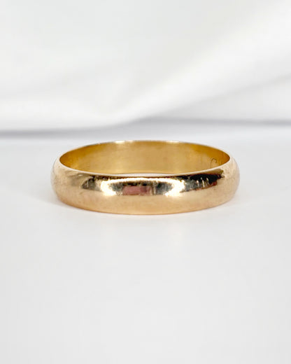 Alliance Or Jaune 18 carats 4.3 mm "Claudine"