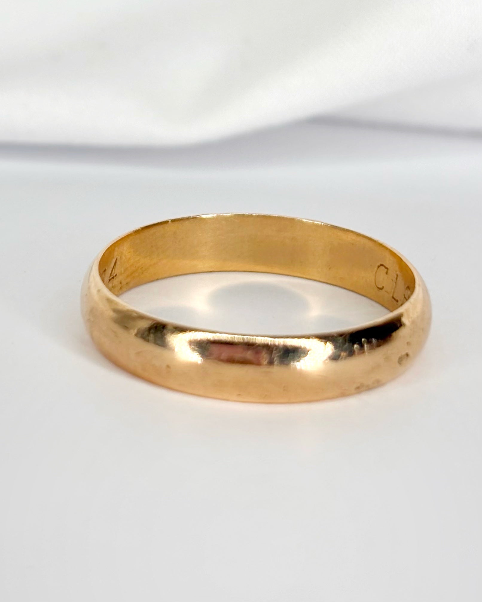 Alliance Or Jaune 18 carats 4.3 mm "Claudine"