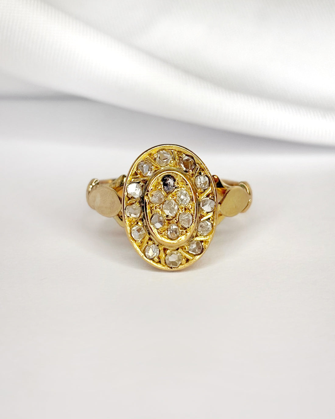 Bague Art-Déco Fin XIXème siècle Diamants "Johanna"