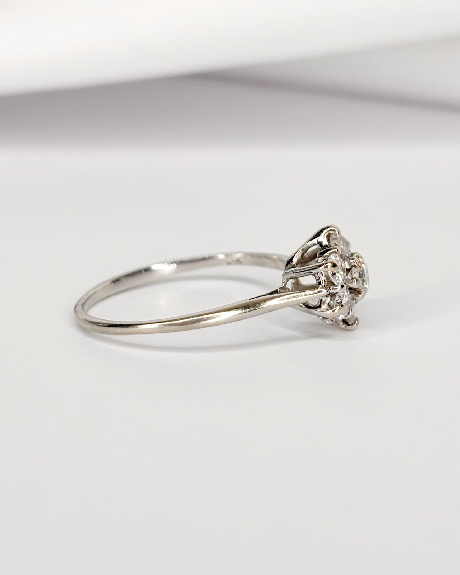 Bague Marguerite 7 Diamants "Hannah"