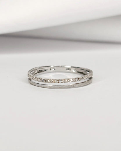 Demi-Alliance Diamants "Giliane"