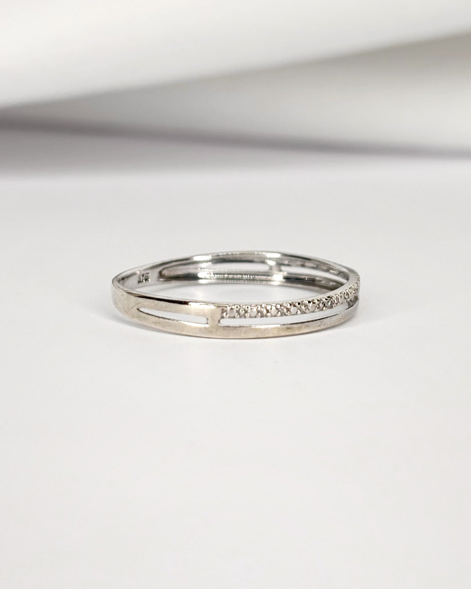 Demi-Alliance Diamants "Giliane"