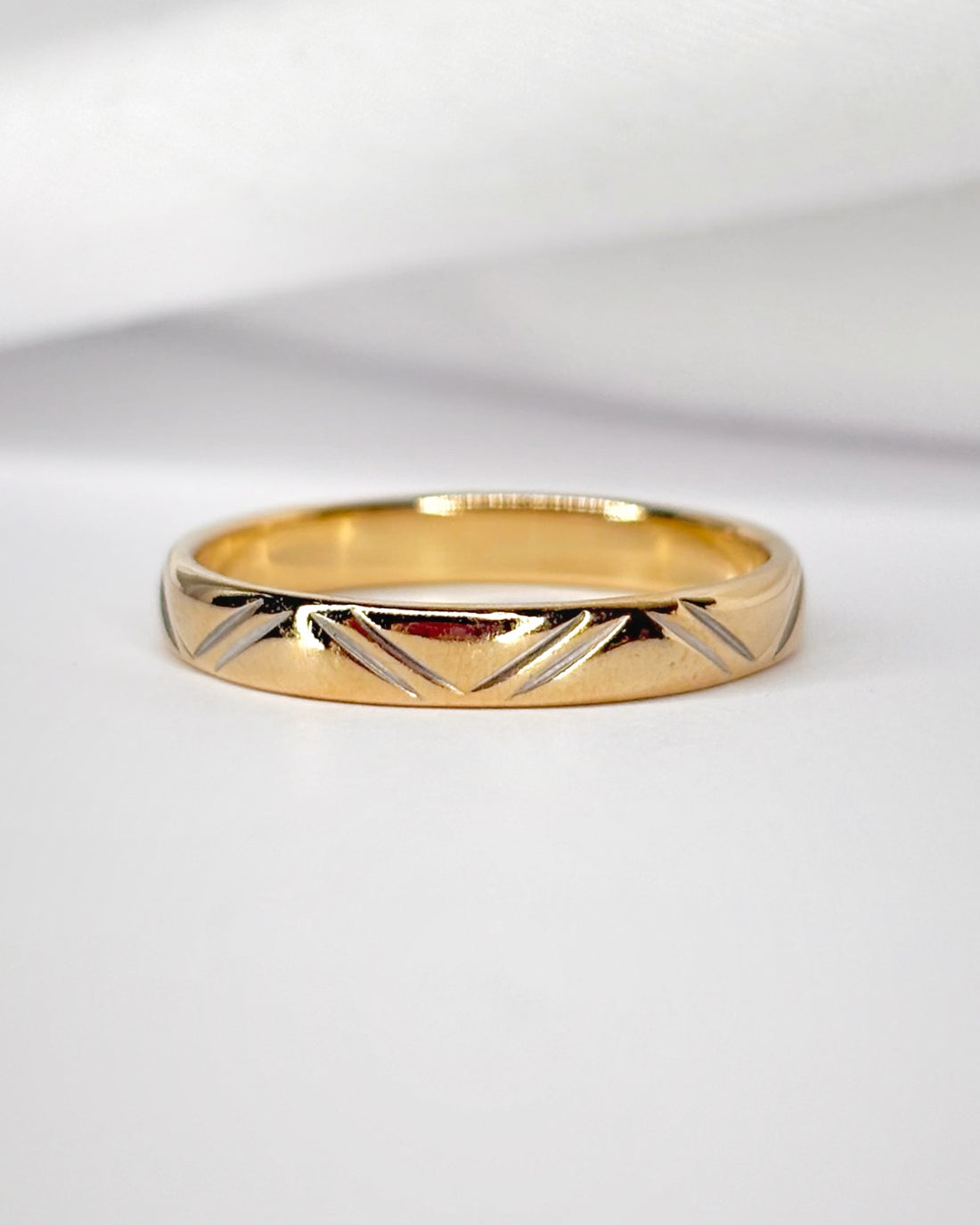 Bague Alliance Or Jaune 18 carats 2.8 mm "Marie" - Elliade Paris