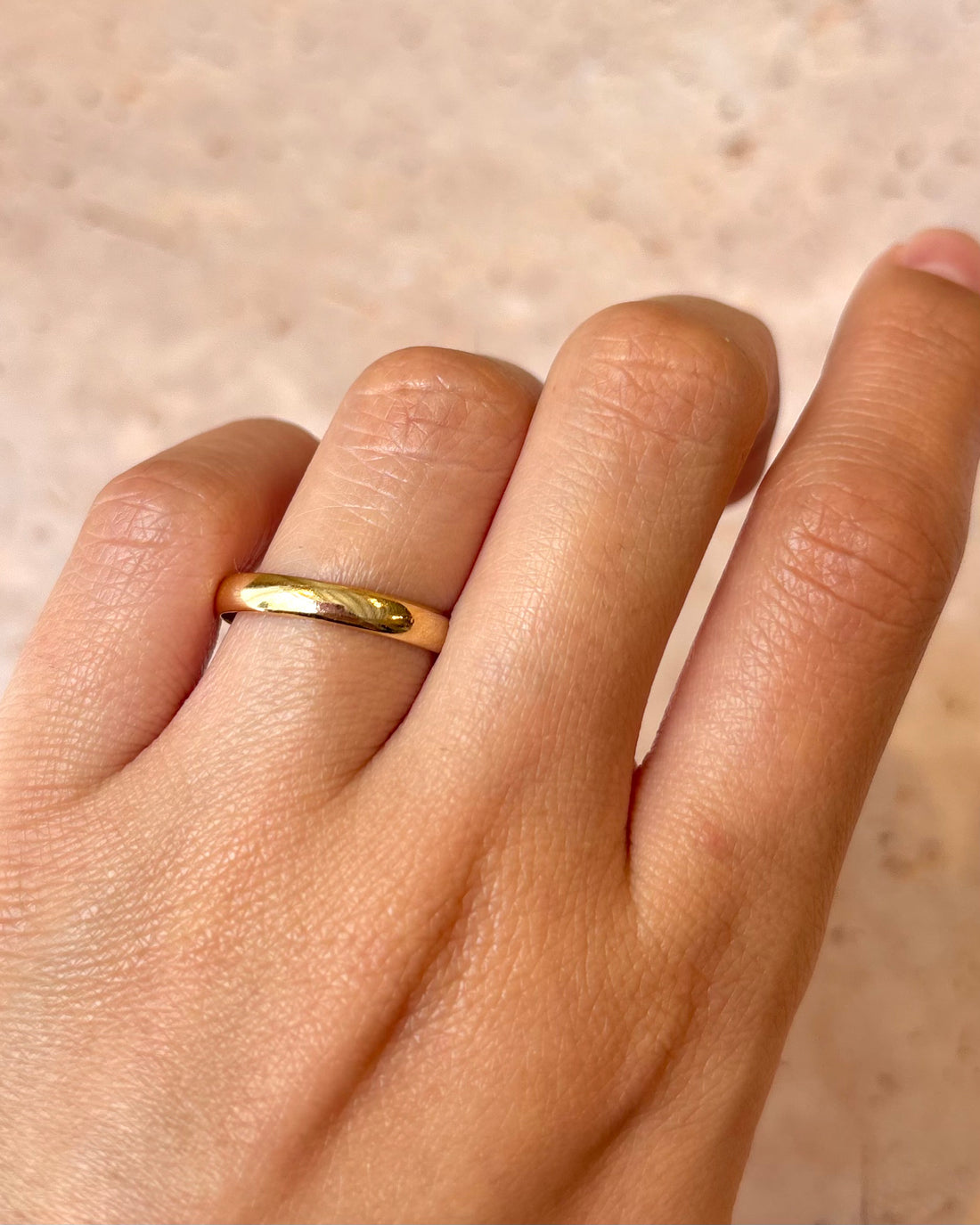 Bague Alliance Or Jaune 18 carats 3.1 mm "Charlise"