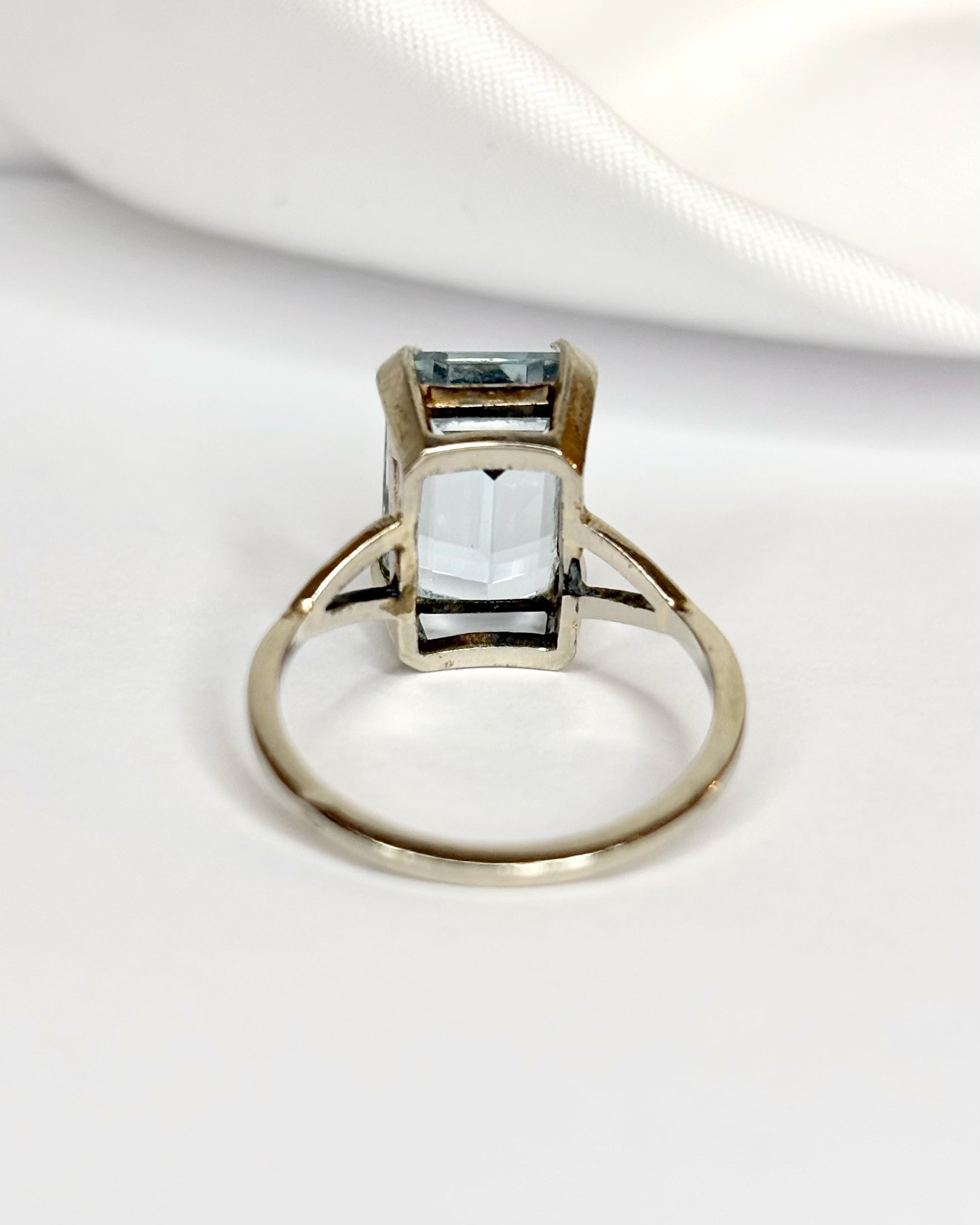 Bague Cocktail Aigue-Marine 4.10 carats "Lena"