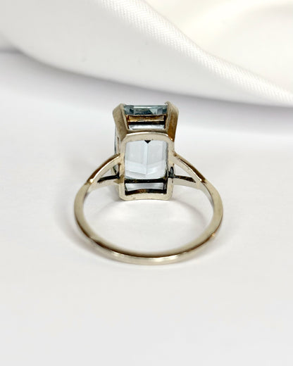 Bague Cocktail Aigue-Marine 4.10 carats "Lena"