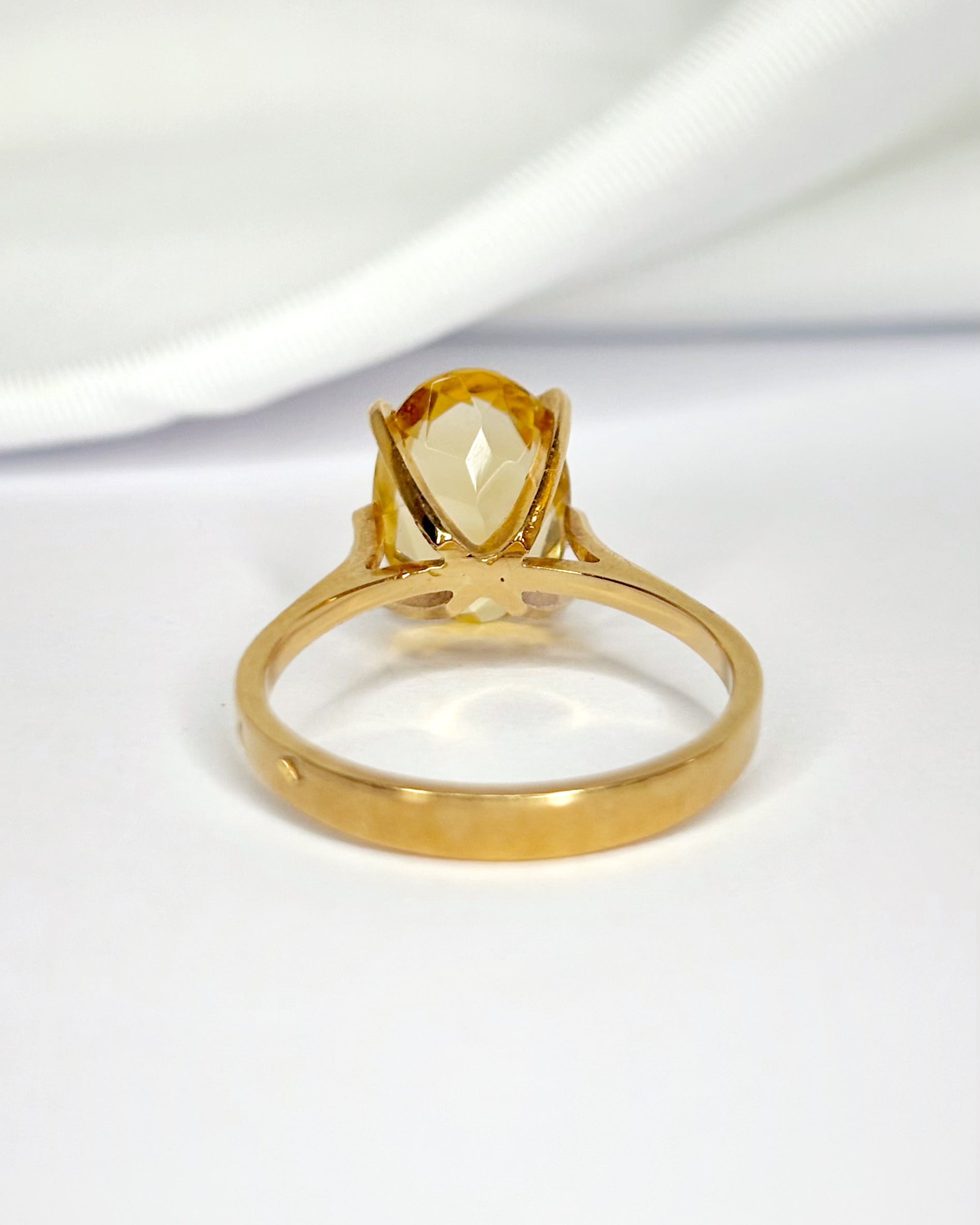 Bague Cocktail Citrine 2.30 carats "Amélia"