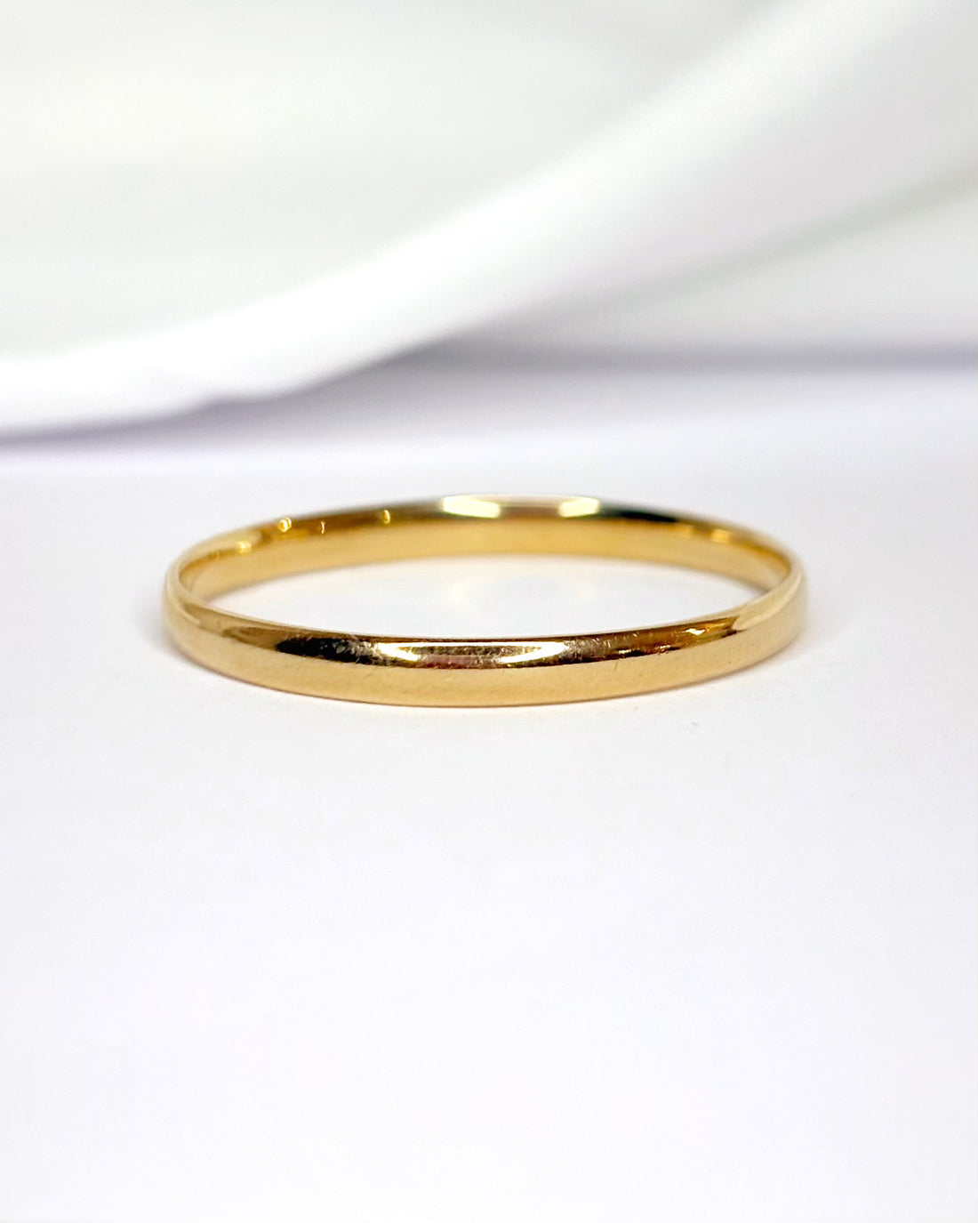 Alliance Or Jaune 18 carats 2.2 mm "Flora"