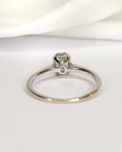 Bague Solitaire Diamants 0.39 carat "Rahma"