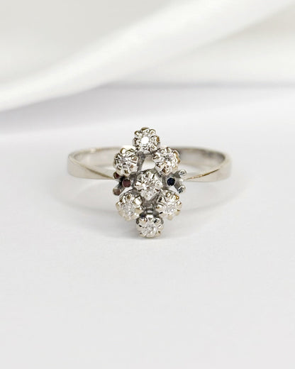 Bague Marquise Diamants "Valeria"