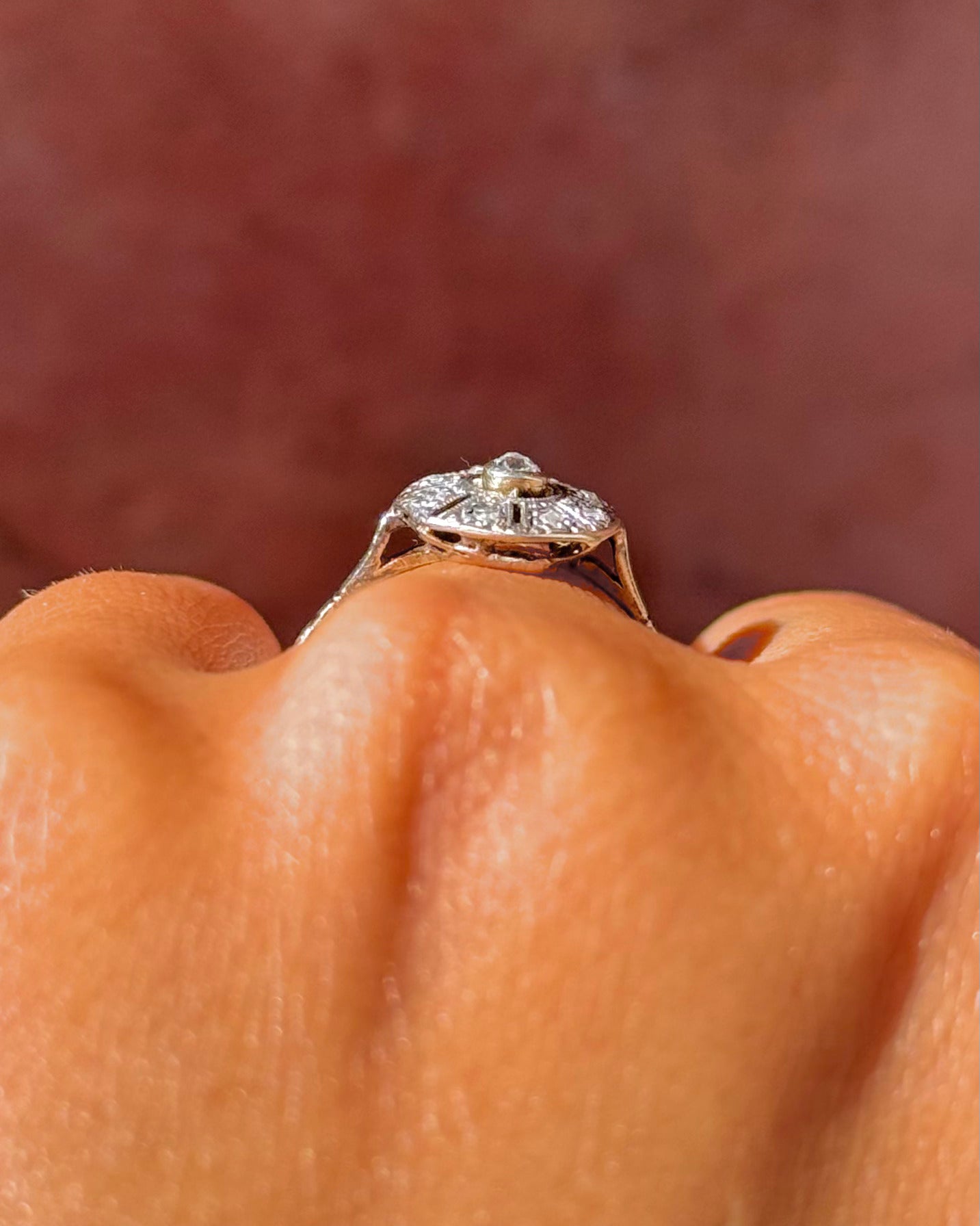 Art Deco Diamond Ring "Lorianne"