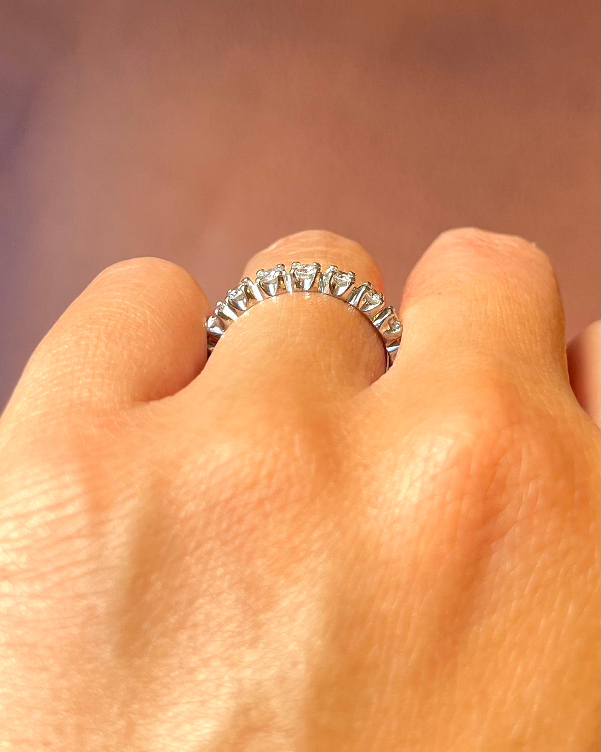 Alliance Américaine Diamants 1.26 carat 3.4 mm "Sandra"