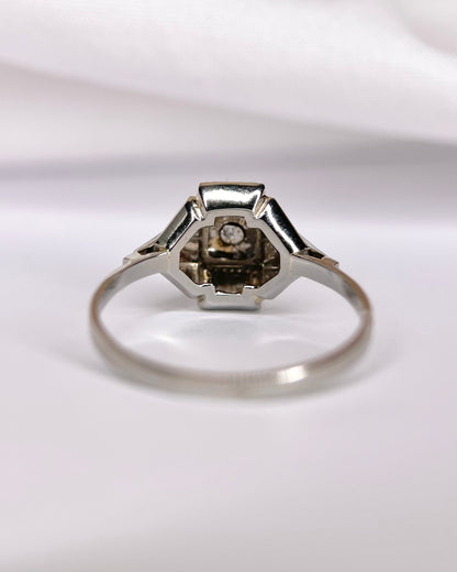 Bague Art-Déco Diamant "Faustine"
