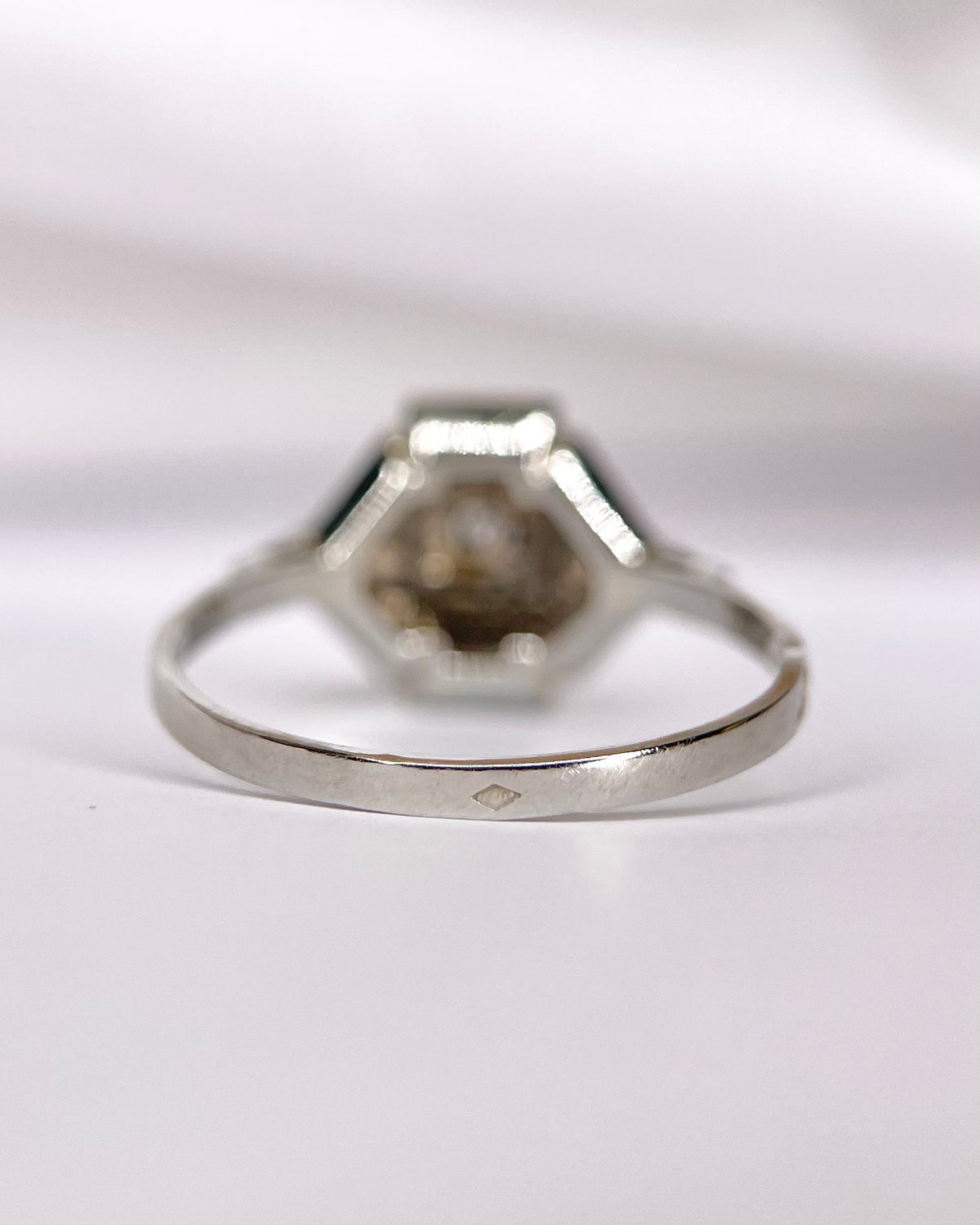 Bague Art-Déco Diamant "Faustine"