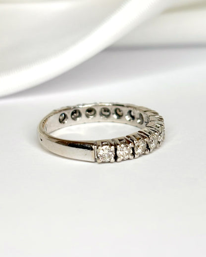 Demi-Alliance Diamants 0.84 carat "Eliane"