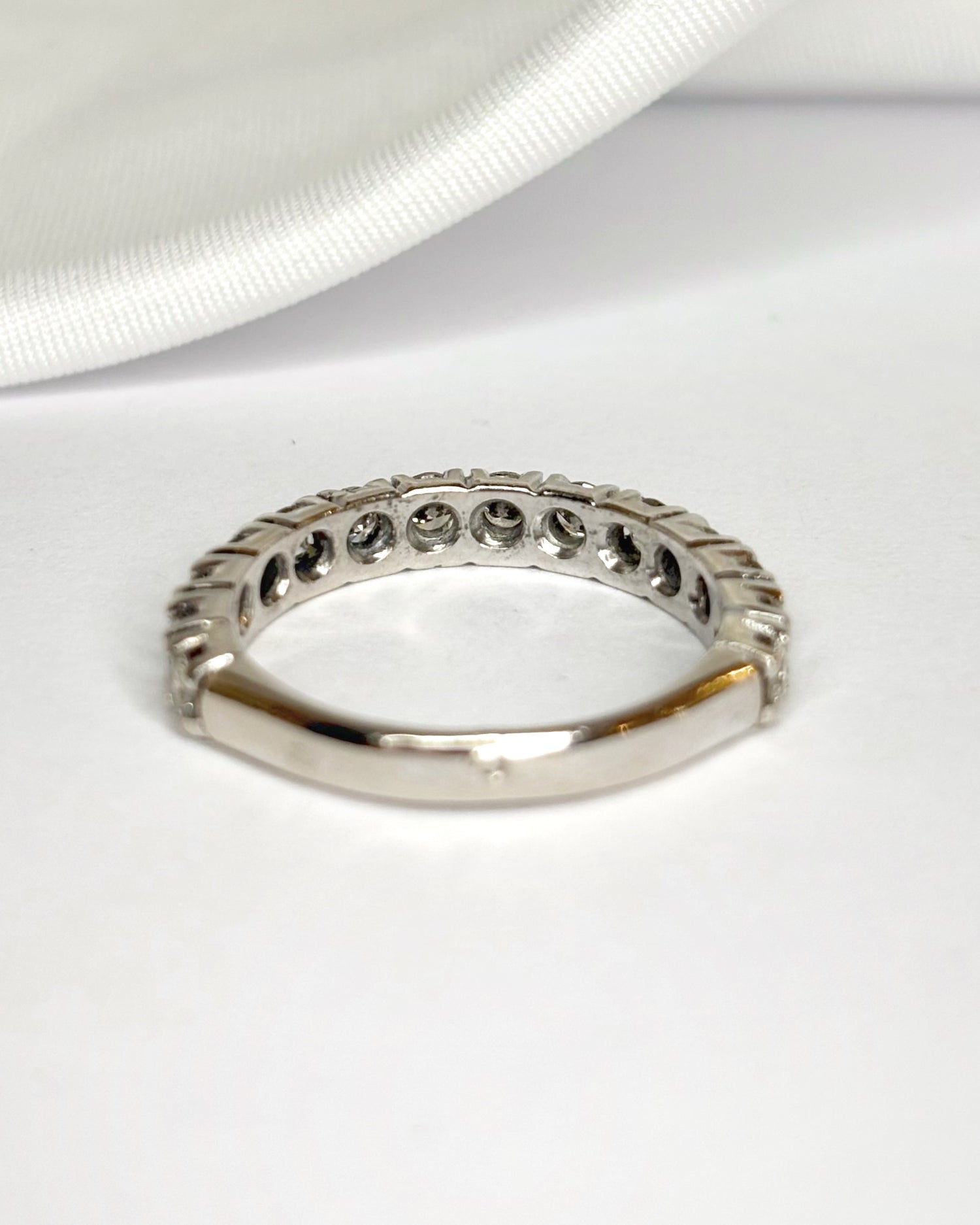 Demi-Alliance Diamants 0.84 carat "Eliane"