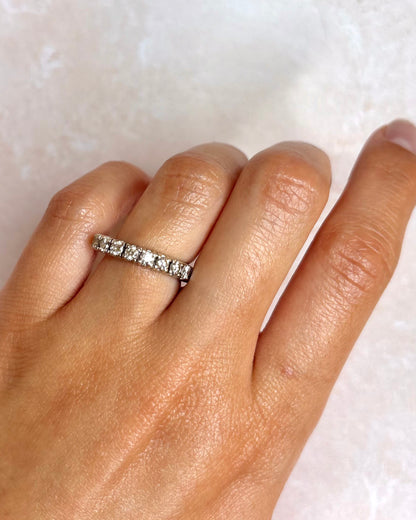 Demi-Alliance Diamants 0.84 carat "Eliane"