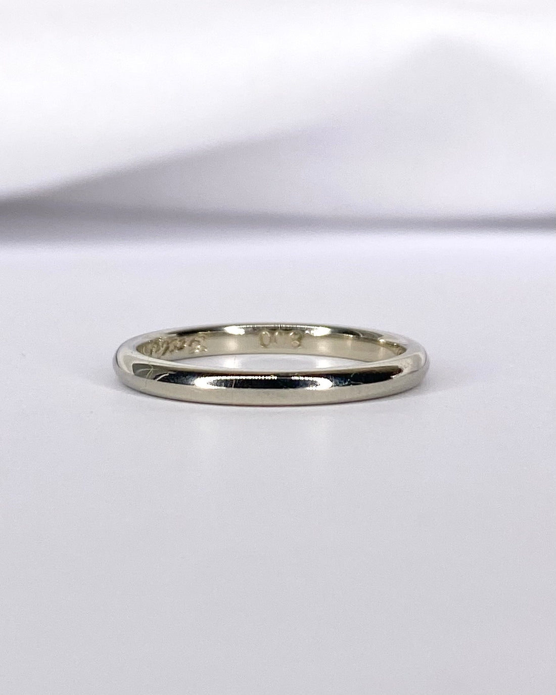 Alliance Or Gris 18 carats "Chantal" - Elliade Paris