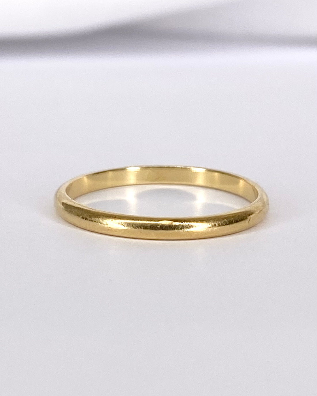 Alliance Or Jaune 18 carats "Marta" - Elliade Paris