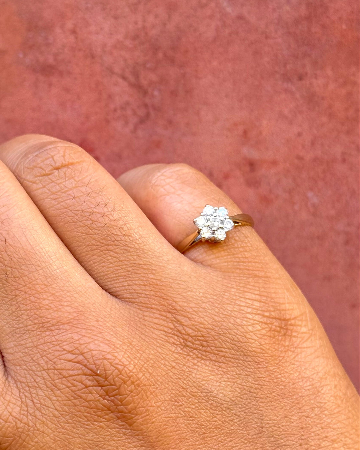 0.33-Carat Diamond Daisy Ring "Jonathan"