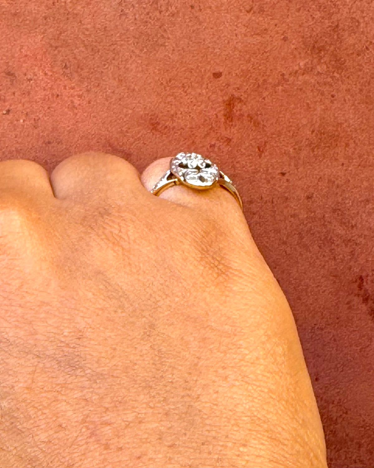Bague Art-Déco Diamants "Vivianne"