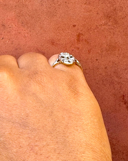 Bague Art-Déco Diamants "Vivianne"