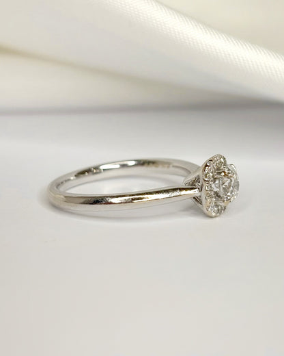 Anillo solitario de diamantes de 0,40 quilates «Vinnie»