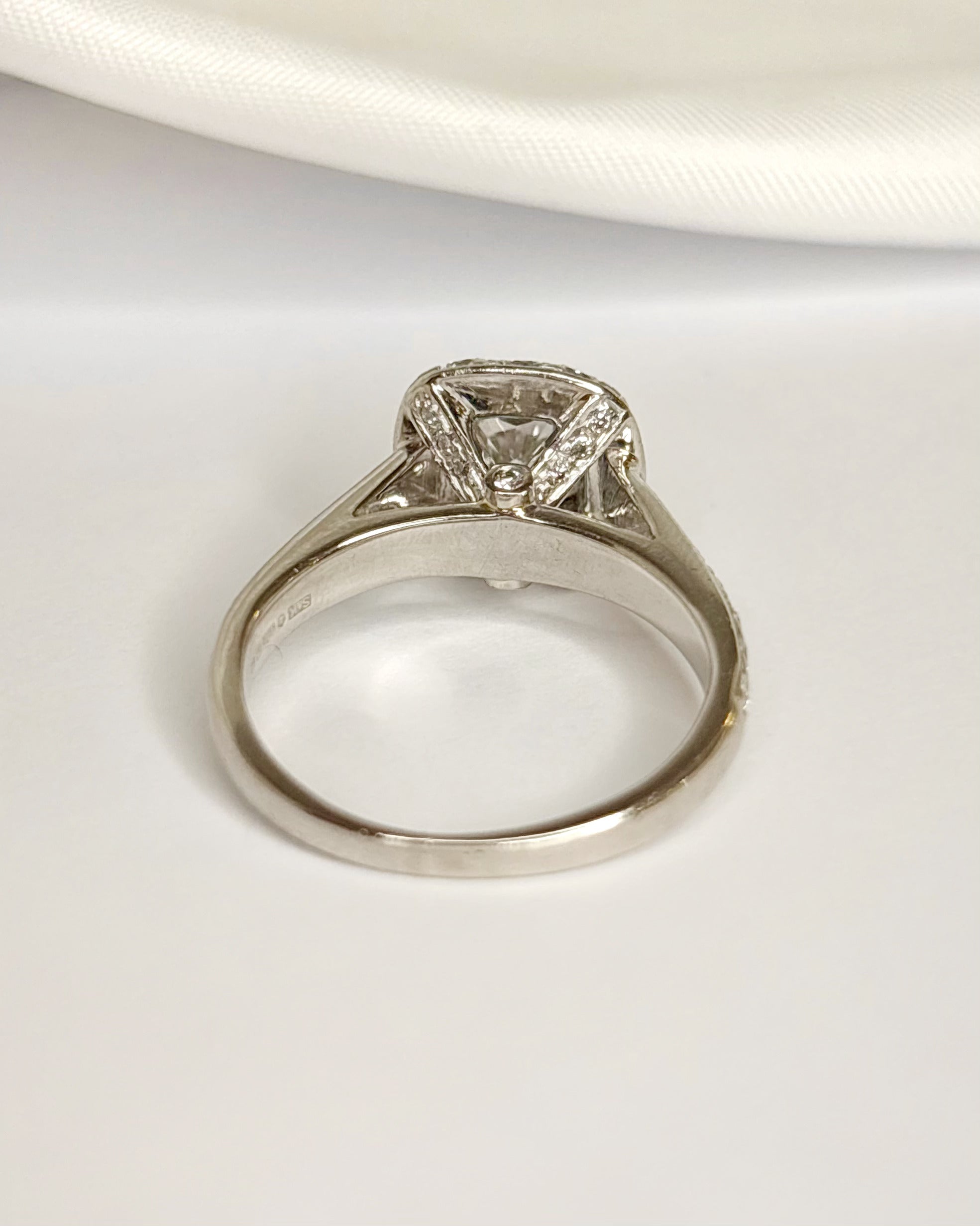 Art Deco-Style Diamond Ring 2.08 carats "Lison"