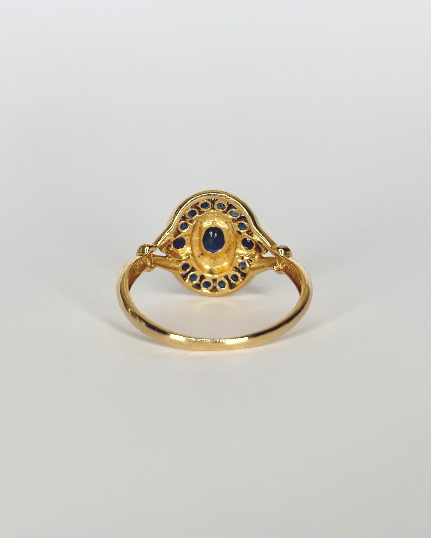 Bague Art Déco Saphirs 0.61 ct &quot;Julia&quot;