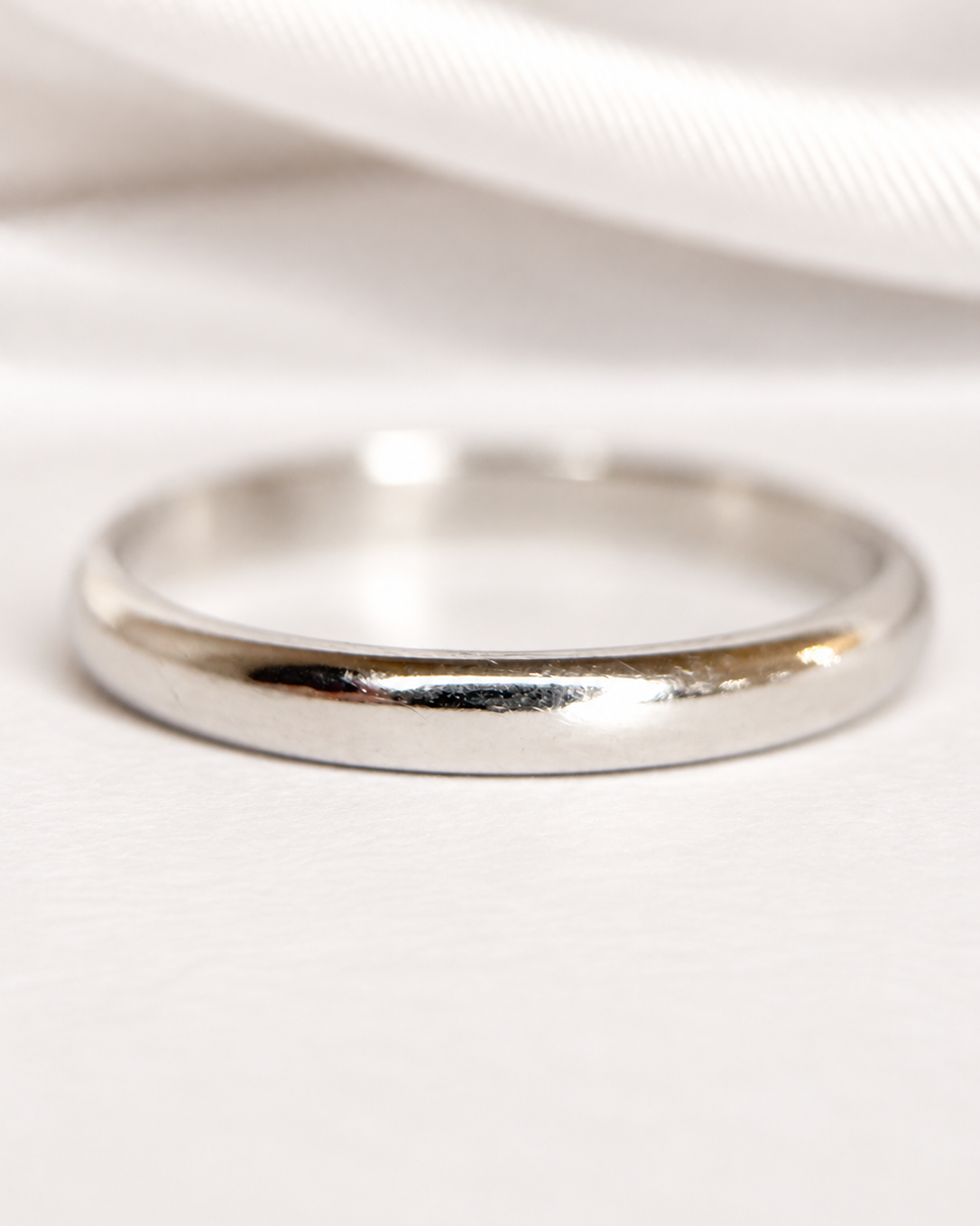 2.3mm Platinum Ring "Eloi"