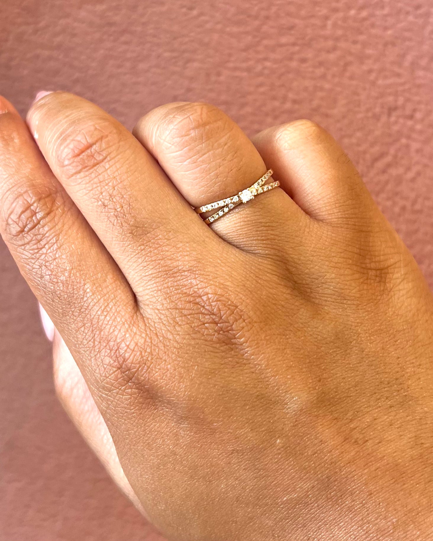 Anillo Mauboussin de diamantes de 0,28 quilates «À La Croisée Des Chemins»