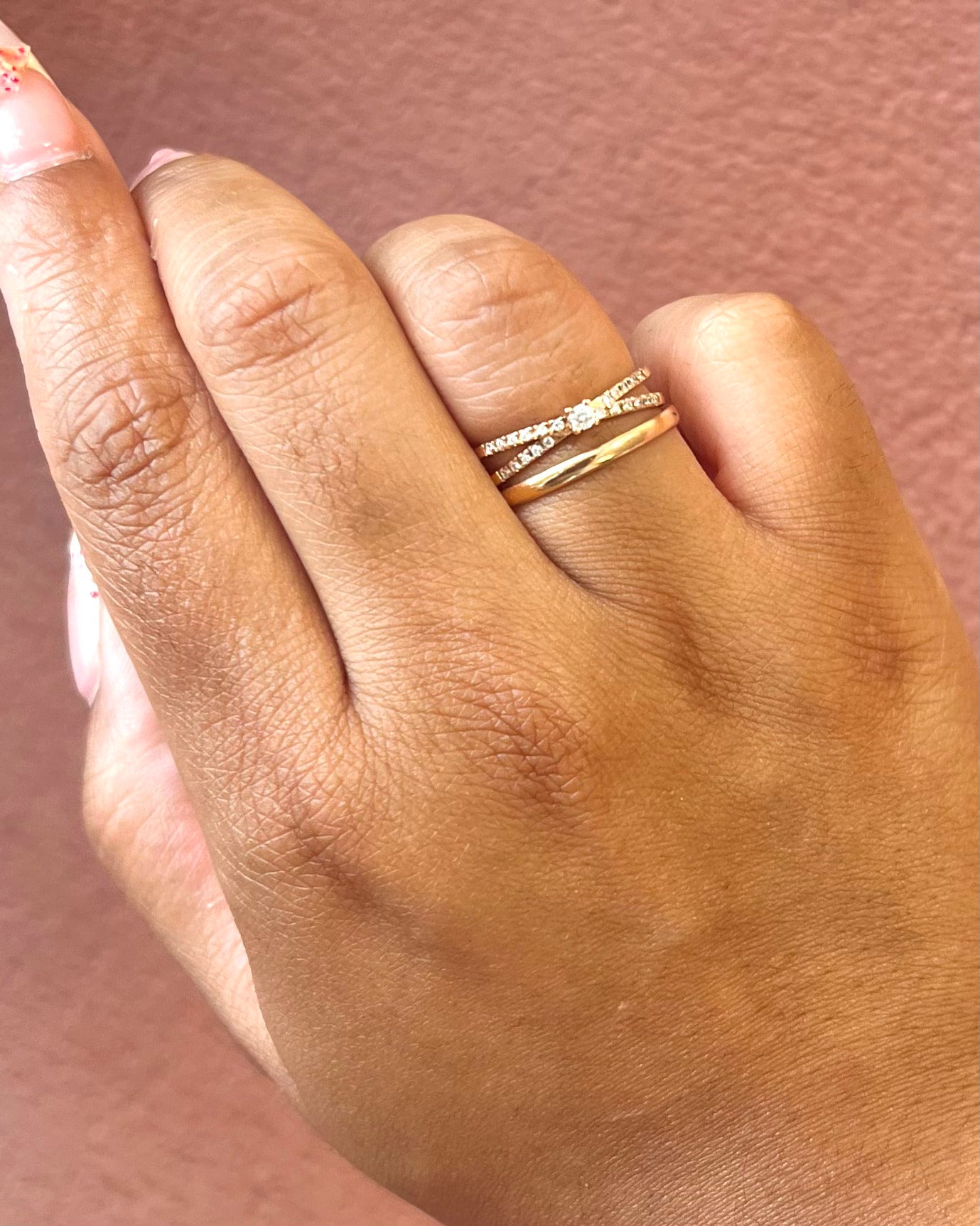 Anillo Mauboussin de diamantes de 0,28 quilates «À La Croisée Des Chemins»