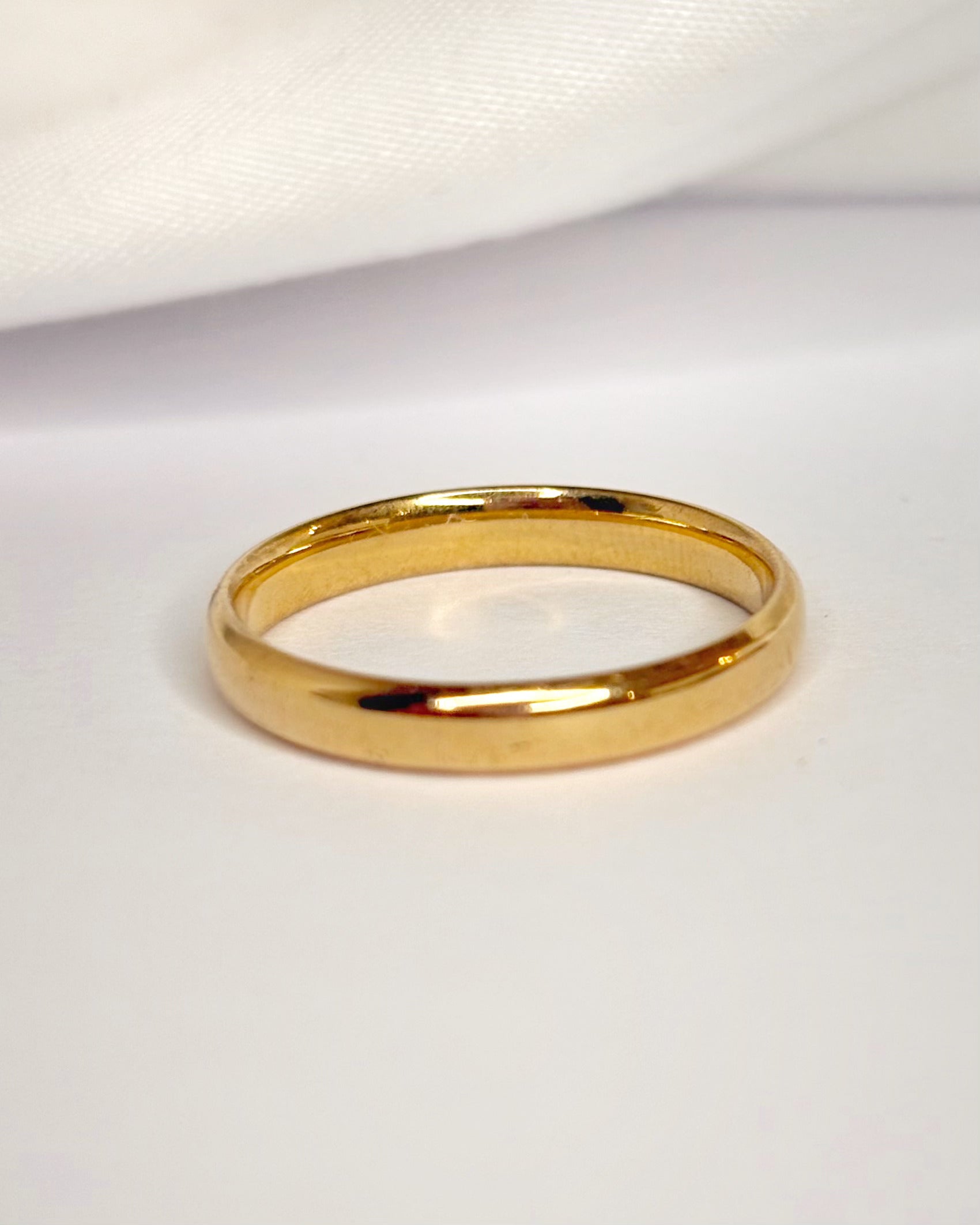 Alliance Or Yellow 18 carats 3 mm "Billy"