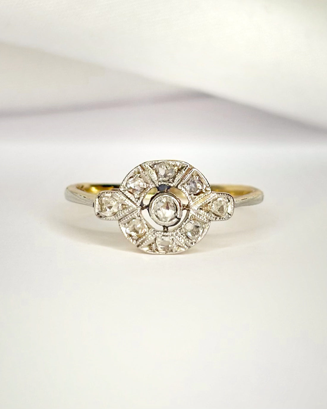 Bague Art-Déco Diamants "Virgile"