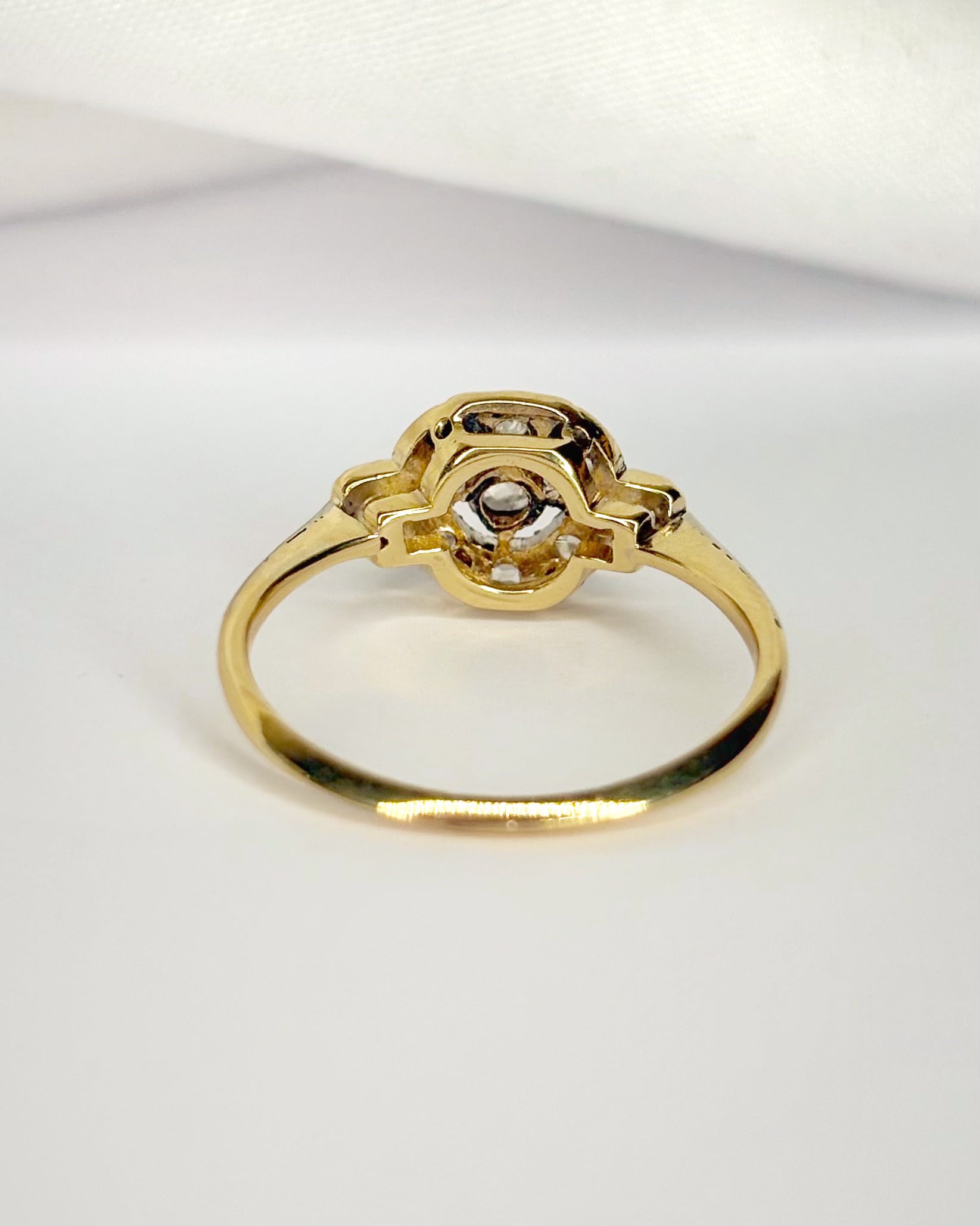 Bague Art-Déco Diamants "Virgile"